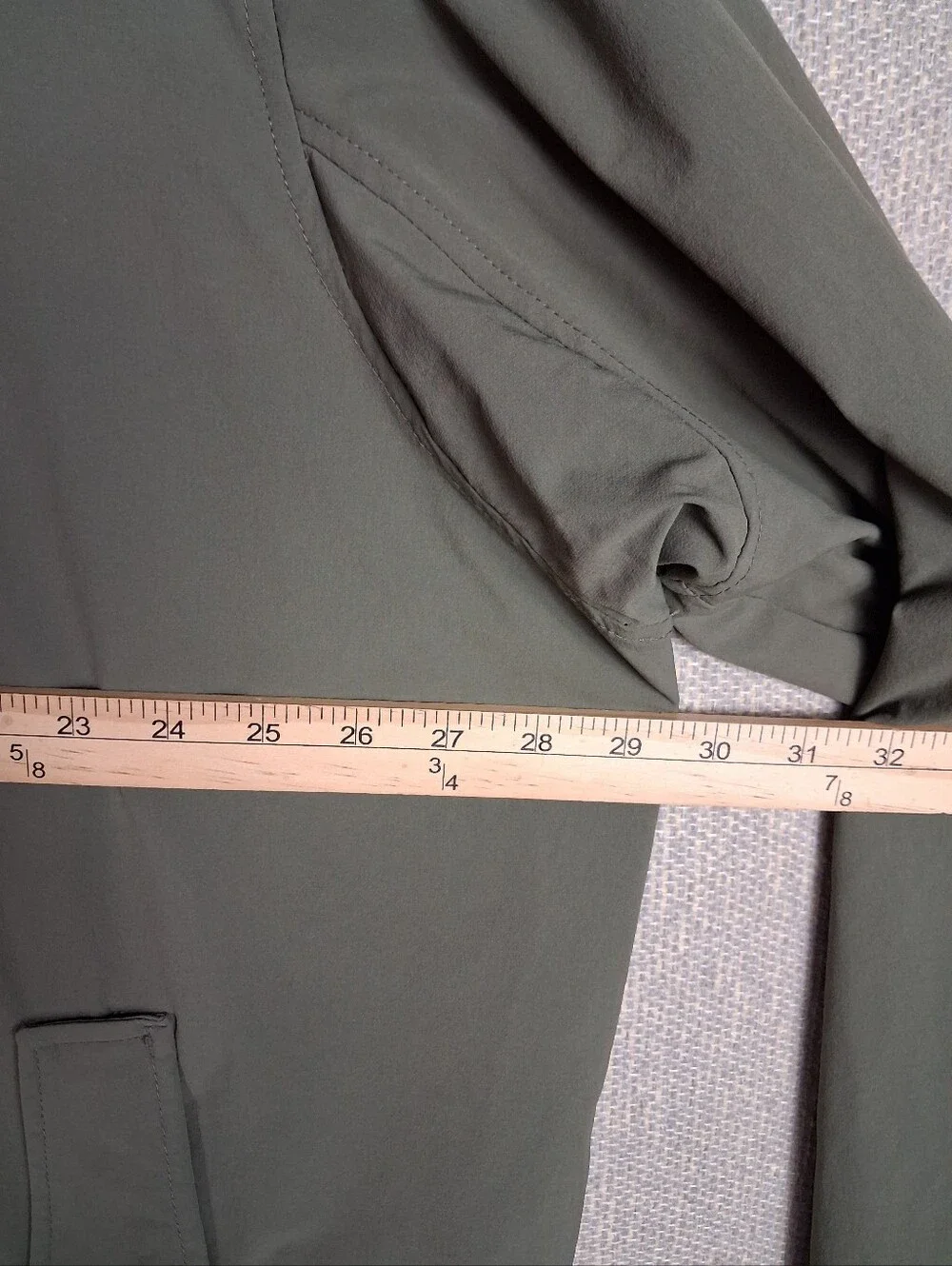 Duluth Trading Co. Negotiator Jacket Mens 3XL Olive Green Workwear Utility Golf